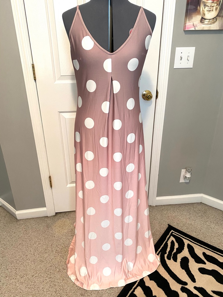 Misslook Pink Ombr Maxi Dress M 86